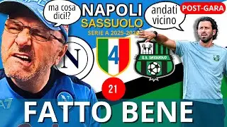 NAPOLI - SASSUOLO : GROSSO : Conferenza post gara - #NapoliSassuolo #1-0 #italy #english