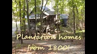 OLD PLANTATION HOMES FROM THE 1800'S!! - Jarrell Plantation (Part 2)