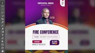 Hatua kwa hatua namna ya kudesign Professional CHURCH POSTER