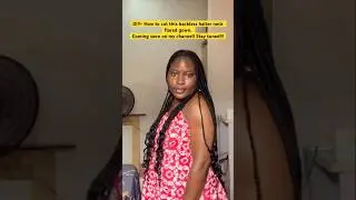 Detailed tutorial on how to cut this backless halter neck flared dress coming up soon on my channel.