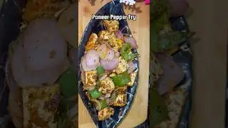 Hotel Style Paneer Pepper Fry 🌶️ Perfect Starter Recipe | #Shorts