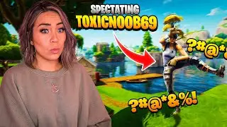 Spectating The Most TOXIC Player In Fortnite