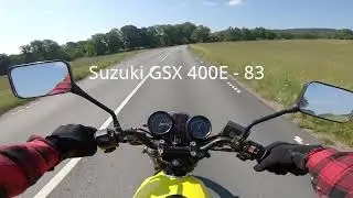 Suzuki gsx400E pov gopro hero7
