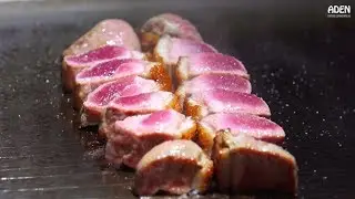 Duck & Seafood Teppanyaki in Taipei - Taiwan Gourmet Food