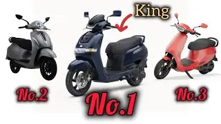 Electric 2 wheeler sales data of July 2025..| TVS is king , top 10 electric scooter #top10 