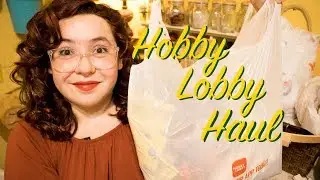Huge Hobby Lobby Fabric Haul | Jadeikens