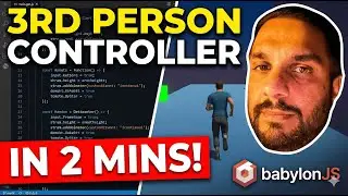 BabylonJS 3rd Person Controller in 120 Seconds