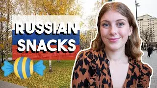 British Girl Tries RUSSIAN SNACKS