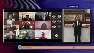 Invocation from Rabbi Hazzan Jeffrey Myers 12-16-2021