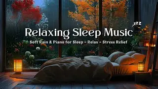 🌙 Rainy Night Ambience & Piano 🌧️ Deep Sleep Sounds for Calm Mind, Healing Dreams & Stillness 😴