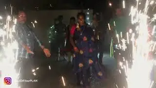 Surprise birthday terrace celebration | Mom birthday yourDAY ourPLAN | Entry Electric crackers