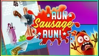 RUN Sausage RUN! Hilarious Endless runner, It's Sausage party time (1st Look iOS / Android Gameplay)