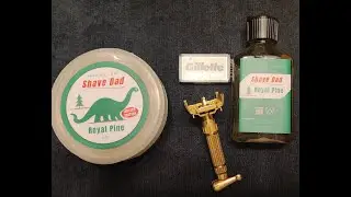 It's Toggle time! using Shave Dad Royal Pine soap