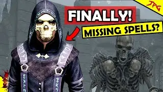 ГИД по некромантии Skyrim V2: Элитные одеяния некроманта с капюшоном и маской! Утерянные заклинан...