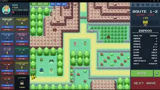 💸2 Hours AFK Farming Zapdos🦅⚡| PokéPath TD #9