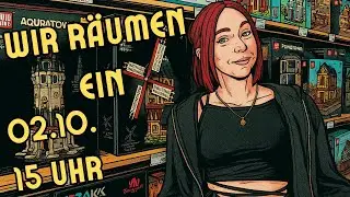 Ware muss ins Regal - Wir räumen live den Laden ein. Macht mit!