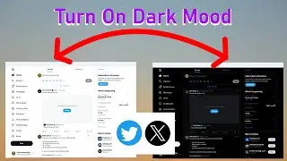 How to Enable Dark Theme on Twitter (PC) | টুইটারে ডার্ক মোড চালু করুন সহজে #twitter #darktheme