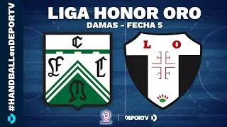 Ferro vs SEDALO - Fecha 5 - Liga de Honor Oro Damas - Metro Femenino de Handball 2022