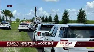 Man killed while working on underground drainage pipe in Port St. Lucie