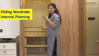 Sliding Wardrobe Interior Design | Sliding Wardrobe Design for Bedroom | Interior Iosis by Nihara