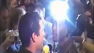 Racist boxer gets knocked out.