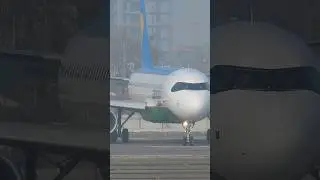 #airplane #aviation #planespotting #uzbekistan #tekaoff #uzbekistanairways