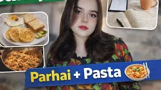 Desi Day in My Life 🇵🇰 | Breakfast, Study & Pasta Banai