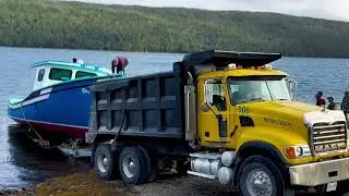 Newfoundland Boat Launch &ldquo;Lake Family&rdquo;
