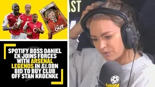 Spotify boss Daniel Ek joins forces with ARSENAL LEGENDS in &pound;1.8bn bid to buy club off Stan Kroenke!