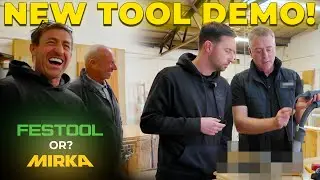 Эта ДЕМОНСТРАЦИЯ ИНСТРУМЕНТА заставила всех говорить&hellip; (FESTOOL или MIRKA!)