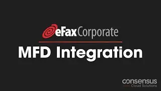 eFax Corporate MFD Integration