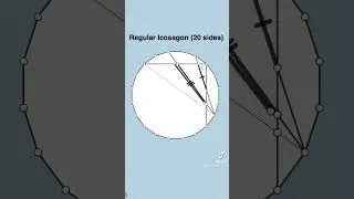 Regular Icosagon (20-gon) Wonder