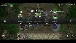 AUTOCHESS QUEEN ASIA TOP 150. Forcing Glacier Knights Gameplay.