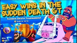 THE BEST DECK for SUDDEN DEATH ROYAL TOURNAMENT! - Clash Royale