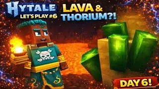 I Found LAVA&hellip; and a RARE Thorium Ore in Hytale! (Let&rsquo;s Play #6)