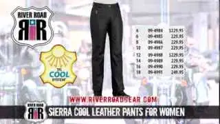 River Road 2014 Sierra Cool Leather Pants for Women