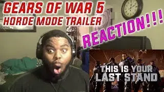 Gears 5 Horde Mode Official Trailer REACTION - Gamescom 2019