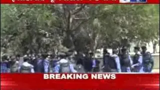 Voilent Clash between Students at Allahabad