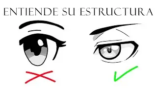 COMO DIBUJAR OJOS ANIME FACIL COMO UN PRO EN 5 MINUTOS (LA MANERA CORRECTA)