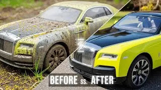 Abandoned Mini Rolls-Royce Spectre Restored to Perfection! 😱 (Hyper Real 8K Clean) | Mini HyperClean