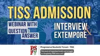 How to crack TISS Online Assessment | WEBINAR SERIES | DAY 3 | PSF