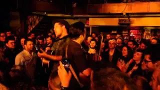 Augustines - The Trouble with River Cities LIVE, Acoustic, Bowery Ballroom, NYC, March 3, 2014