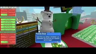 (2026) Panda Bear Beesmas reward - Bee Swarm Simulator Roblox