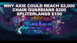 Why Axie Could Reach $2,000, Chain Guardians $200 and Splinterlands $100