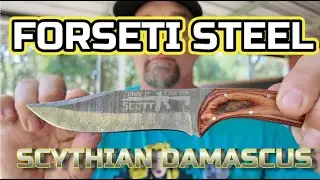 Клинок из стали Форсети / скифской дамасской стали! Обязателен к приобретению!