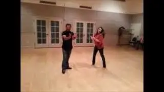 Salsa Partnering Pattern, Intermediate level, Spring 2013, featuring Shahla Fisher!