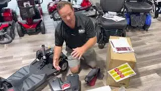 Pride GoGo endurance Li 4 wheel unboxing S54LXLIT