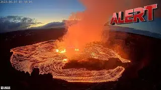 Hawaii Volcano Erupts LIVE | Kilauea SPEWS Lava as New Eruption Begins | Volcano Eruption in Hawaii