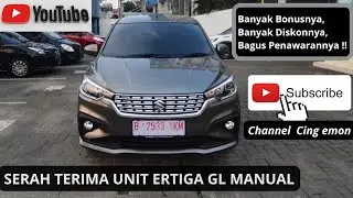 Serah terima suzuki ertiga GL Warna magma grey di dealer suzuki gading serpong BANYAK BONUSNYAAA ‼️
