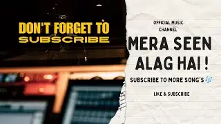 Mera Scene Alag Hai 🔥 | Attitude Rap Song | New Desi Hip Hop 2026. 